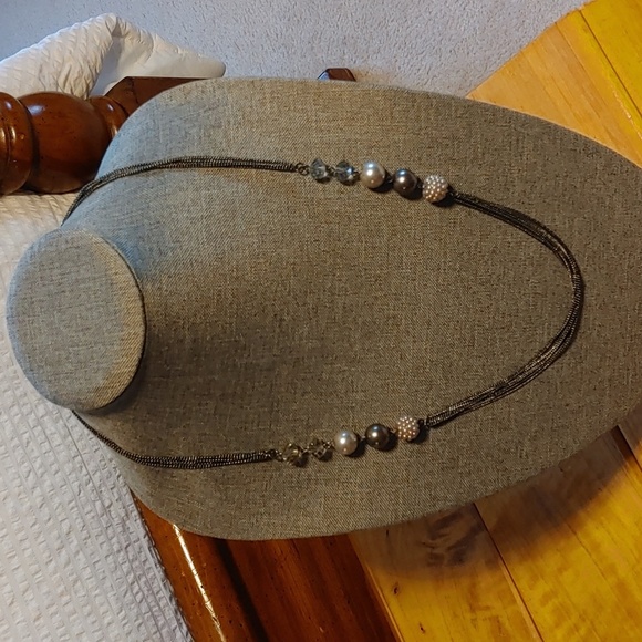 RMN Jewelry - RMN Roman Company Signed Vintage Multi strand Beaded Necklace